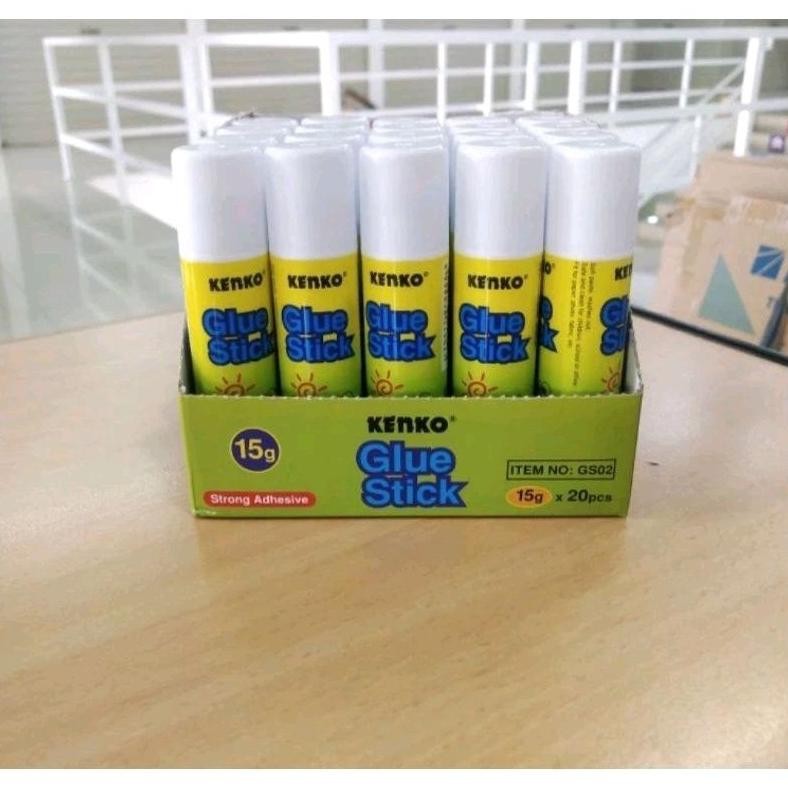 

Glue stick / Lem stick kenko 15gr (1pak/20pcs) AST