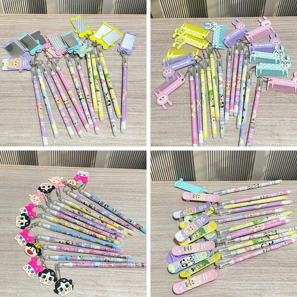 

Grosir!!! Pulpen isi 12 pcs karakter mix sanrio/kuromi/cinamonroll