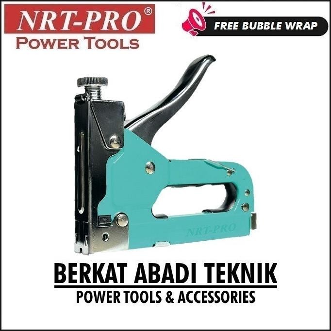 

NRT-PRO Staples 3 In 1 Stapler Paku Tembak Manual Gun Tacker Jok Motor Hekter AST