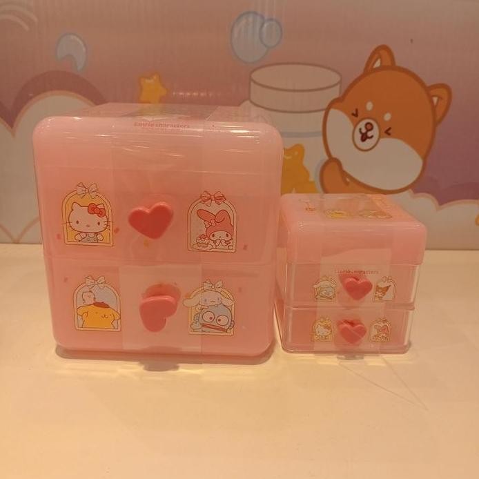 

Terlaris Kotak Penyimpanan Cantik Serbaguna - Miniso Sanrio Characters Storage