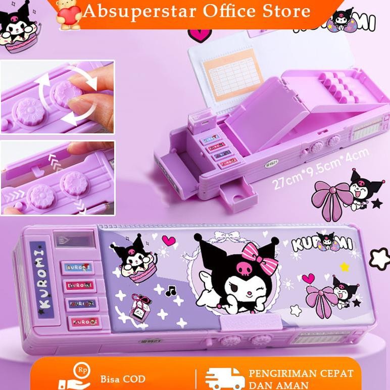 

Kotak Alat Tulis Anak Sekolah Dasar Model Kata Sandi Multifungsi Kotak Pensil Berkapasitas Besar AST