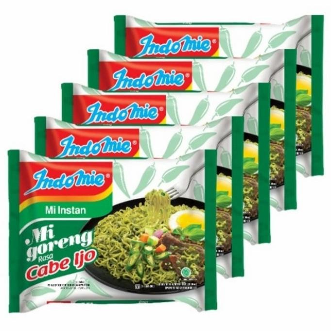 

(Expert) Indomie goreng cabe ijo 5x85gr