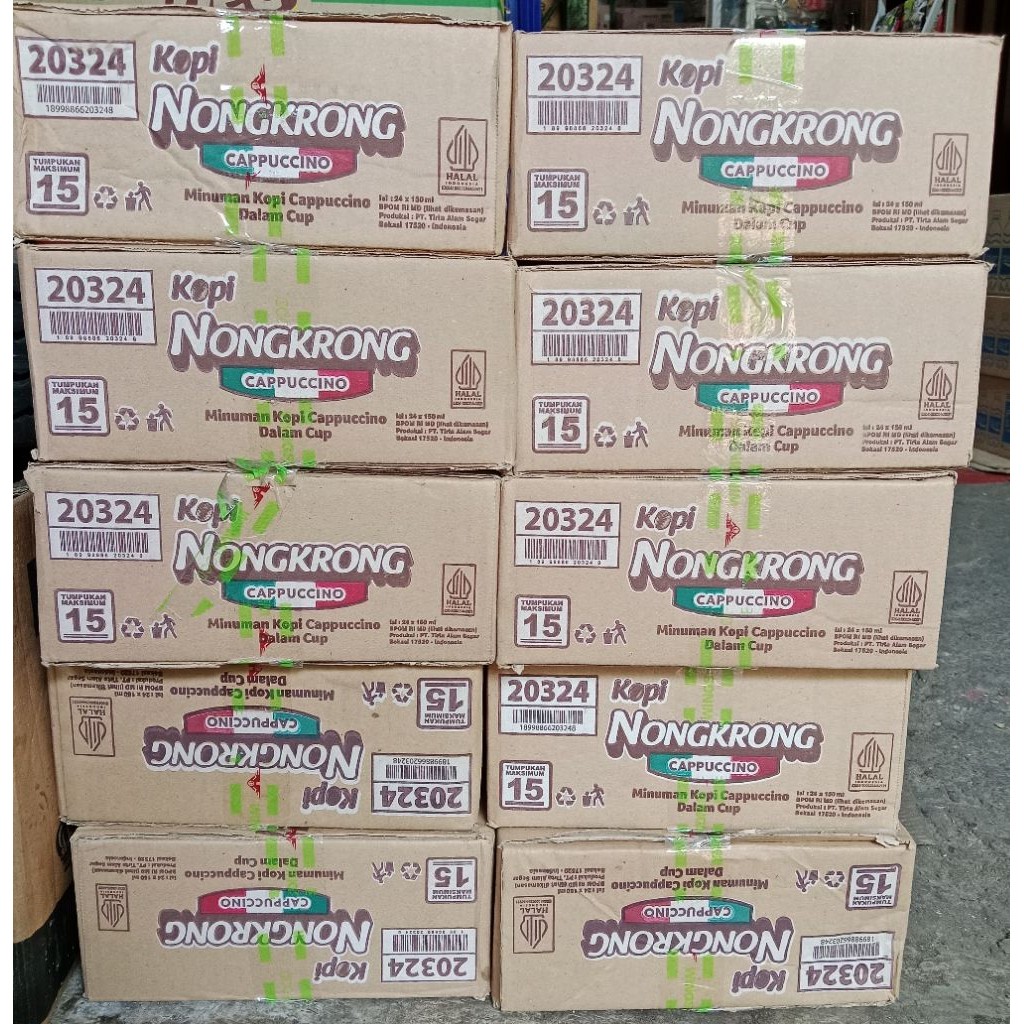 

Kopi Nongkrong Cappucino isi 24 pcs