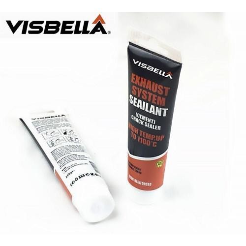 Visbella Exhaust System Sealant [ Cement ] High Temperatur 1100 Celcius Lem Panas Knalpot Bocor Orig