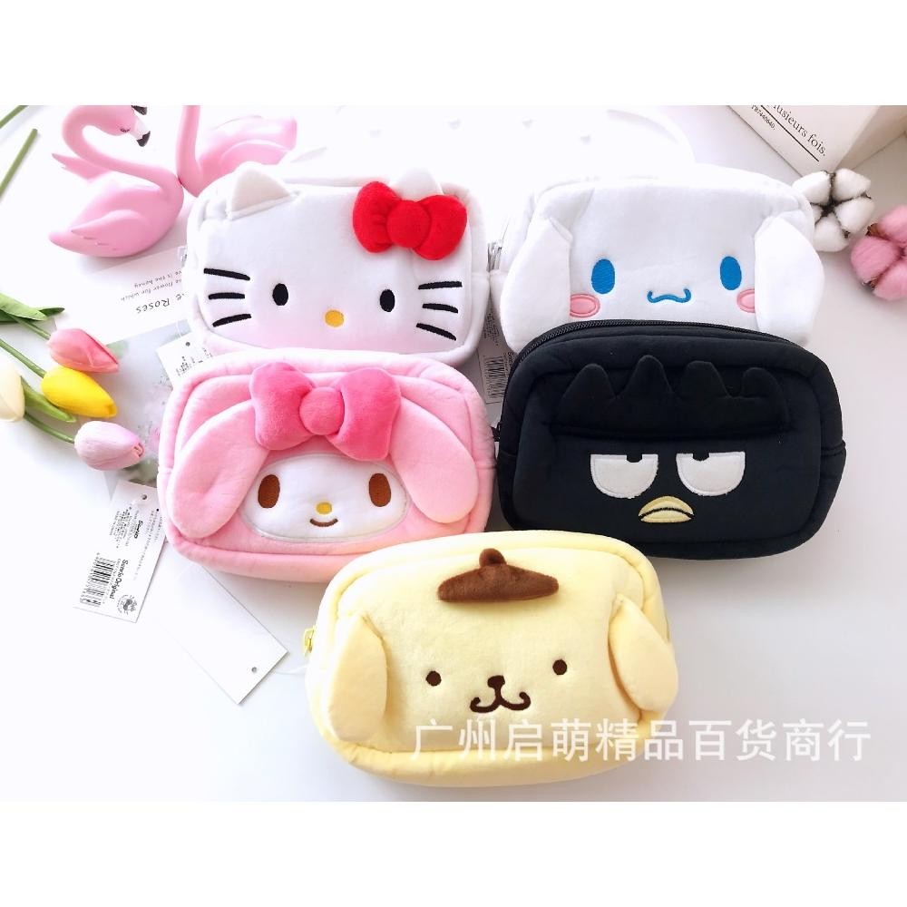 

k0168 POUCH/TEMPAT PENSIL LUCU KARAKTER SANRIO AST