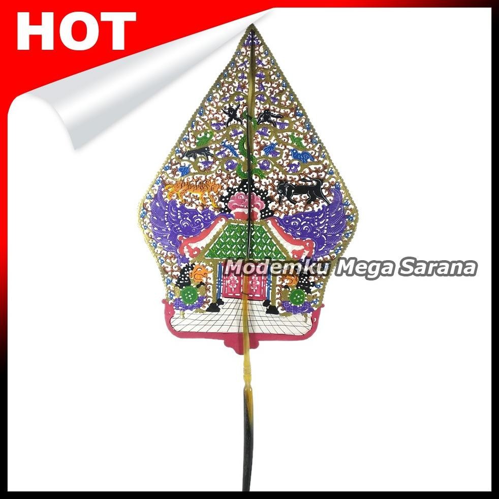 T-56 Wayang Kulit Kidangan Super Halus Wayang Gunungan
