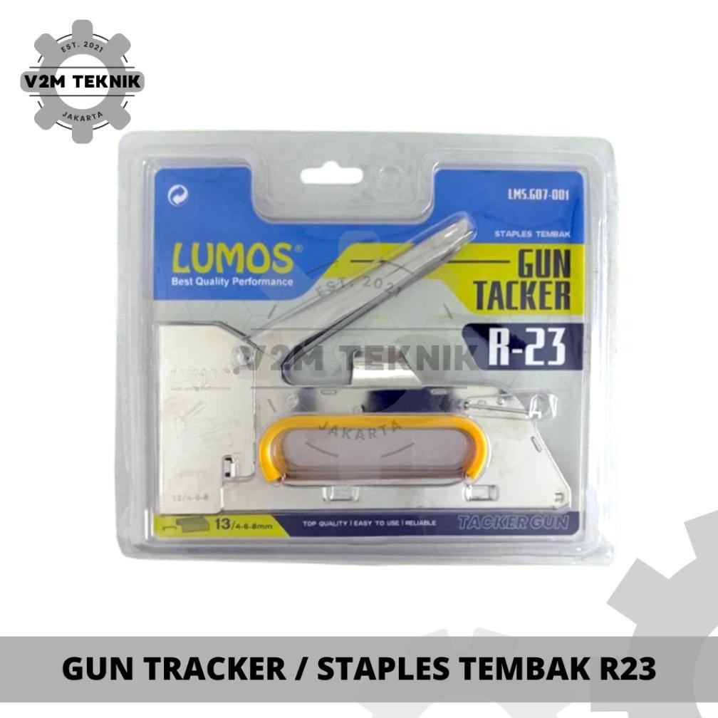 

Staples Gun Hekter R23 LUMOS / Stepler Tembak Manual R 23 Gun Treker / Hekter Gun Steples Gun Steples Jok Motor AST
