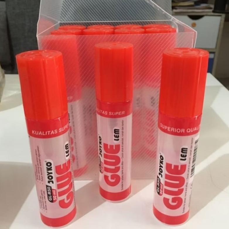 

(12 PCS) Lem cair joyko / lem joyko GL-R50 / Lem kertas / lem kertas murah AST