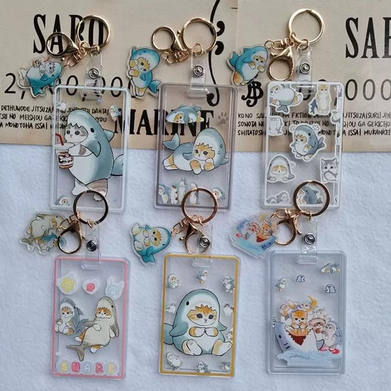 

ID CARD HOLDER MOTIF KAWAII TEMPAT KARTU PHOTOCARD PHOTO CARD CAT MOFUSAND AST