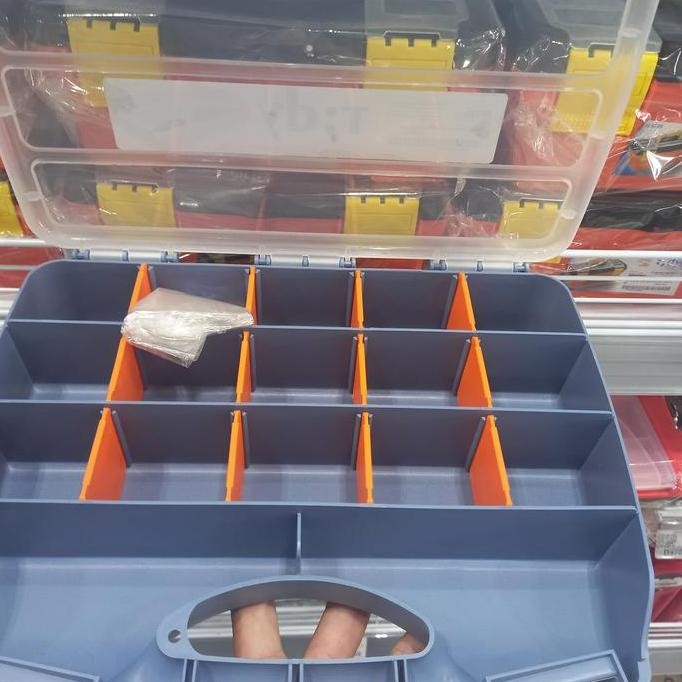 

Terlaris Tool Box Organizer Tempat Perkakas Baut Mur Multifungsi