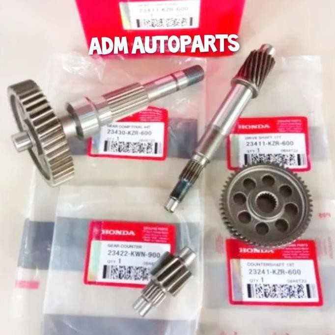 GI RASIO GEAR BOX GARDAN (SET 4PCH) K59 VARIO 150 OLD LED 2015, VARIO 150 NEW, VARIO 125 FI OLD 2012