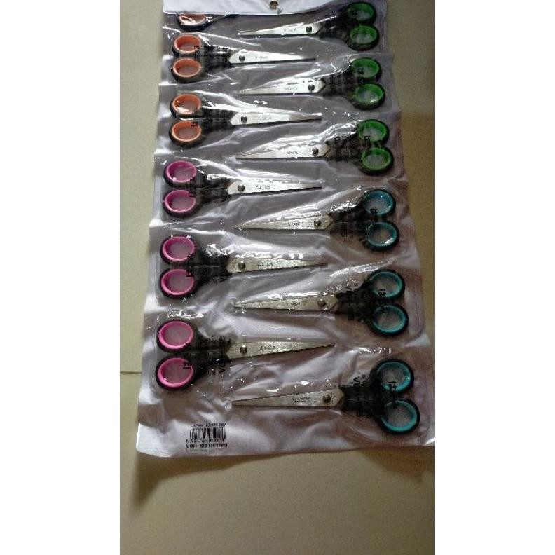 

Gunting Emigo Ukuran Besar Hw 6 Panjang 6,5 inch Harga untuk 1 Renteng isi 12 buah AST