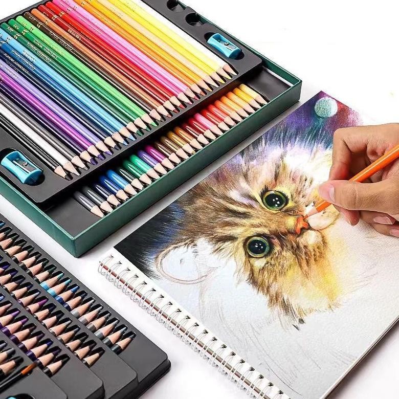 

pensil warna jumbo OBOS Oil Pencil Color Pensil Warna besar Minyak isi 48 pensil warna air watercolour AST