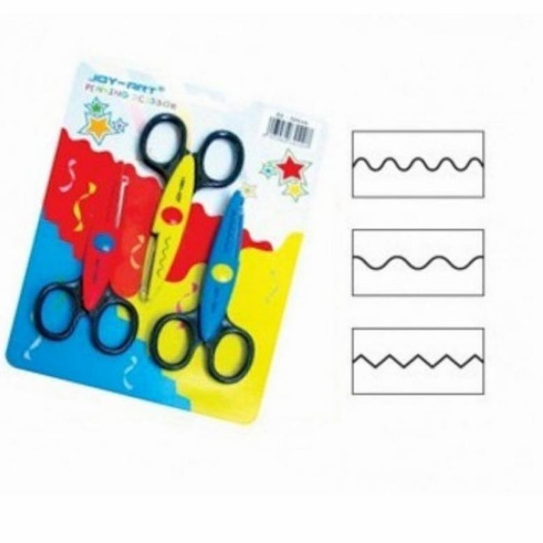 

Gunting Zig-Zag Joy-art ZZ-525JA ( 1set/3pcs ) AST