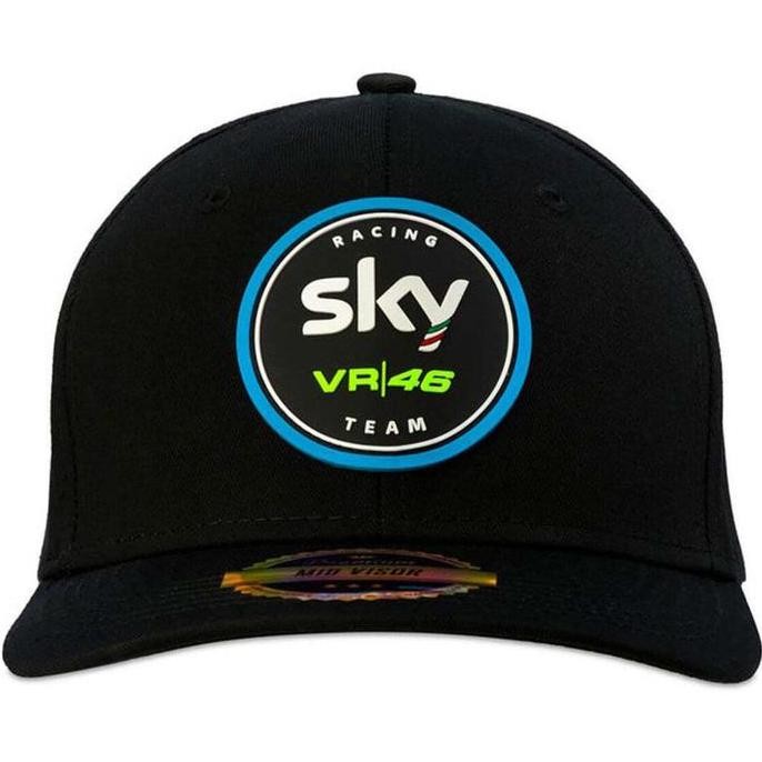VR46 SKY RACING TEAM CAP. Topi Unisex Pria Wanita