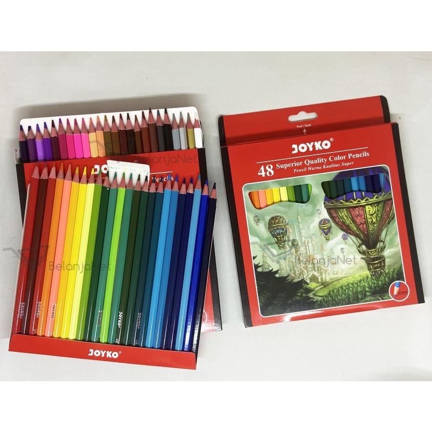 

Pensil Warna | Color Pencil Joyko CP-0127 48 Warna AST