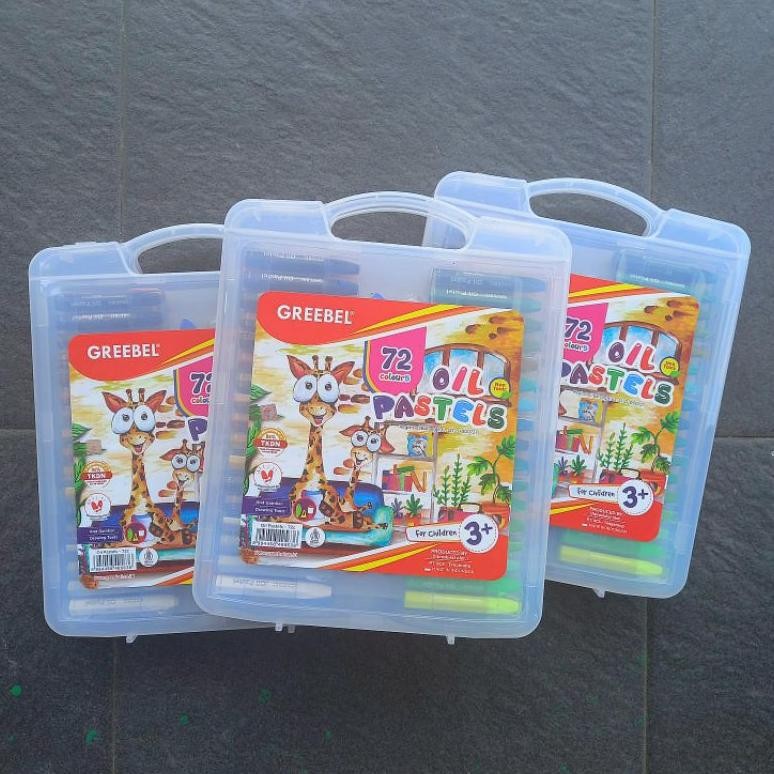 

Crayon Oil Pastel Greebel 72 Warna ( Set ) [ Original ] AST