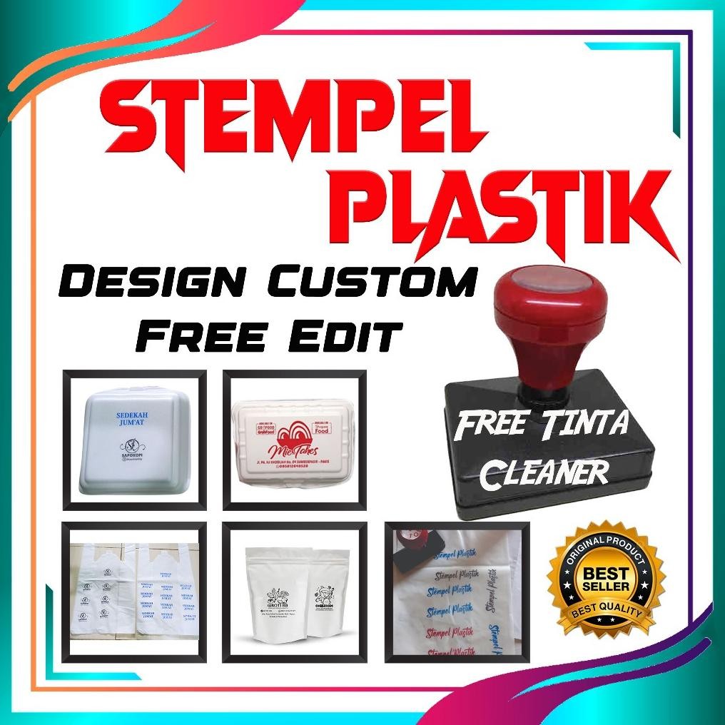 

Stempel Flash Plastik Tinta Permanen / Waterproof AST