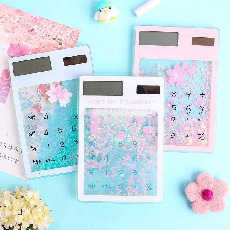 

VIRAL KALKULATOR MINI DESIGN AESTHETIC TRANSPARAN 8 DIGIT DENGAN GLITTER CANTIK / KALKULATOR PORTABLE MINI / CHIC TRANSPARENT MINI CALCULATOR WITH GRITTER AST