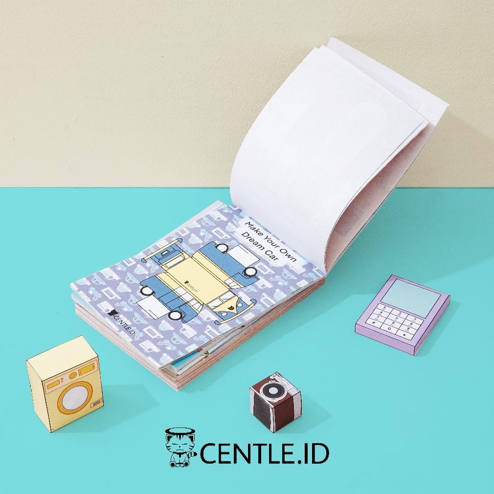 

CENTLE.ID BUKU ORIGAMI + STIKER 2 IN 1 CENTLE VOLUME DUA / BUKU KREASI / BUKU ASAH ANAK COD AST