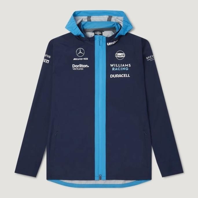Williams Racing F1 2023 Men's Performance Jacket. Jaket Pria Formula 1