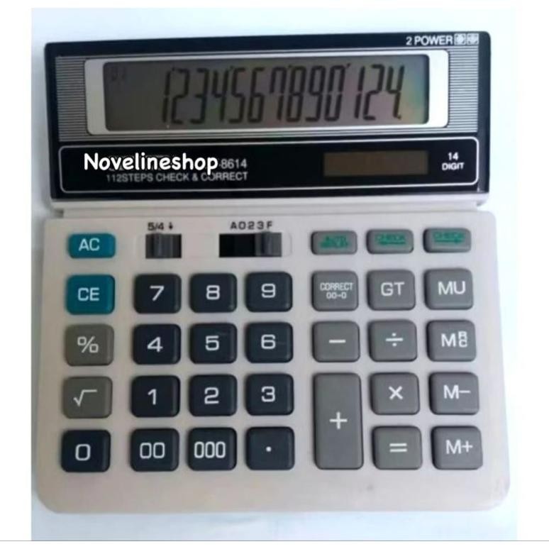 

Kalkulator Dagang 14 Digit 8614 AST