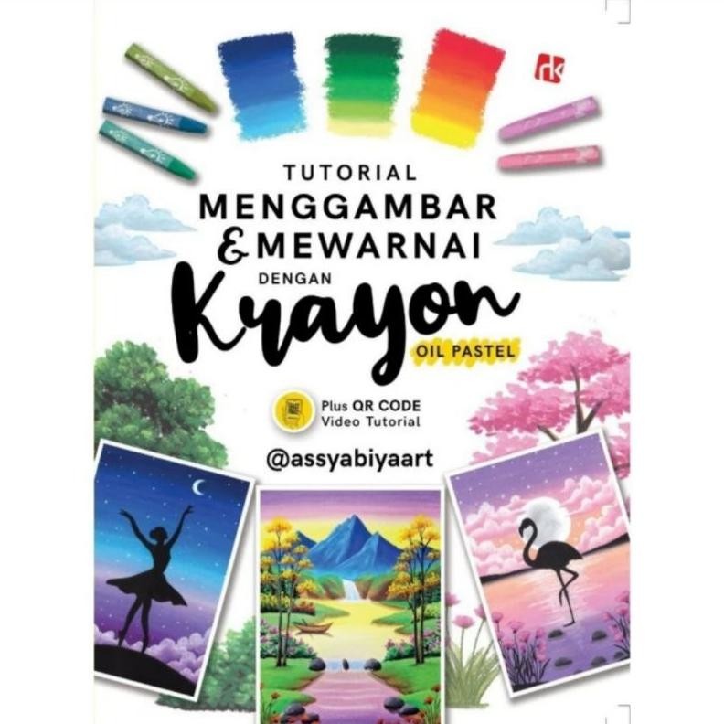 

Buku Tutorial Menggambar & Mewarnai Dengan Krayon Oil Pastel AST