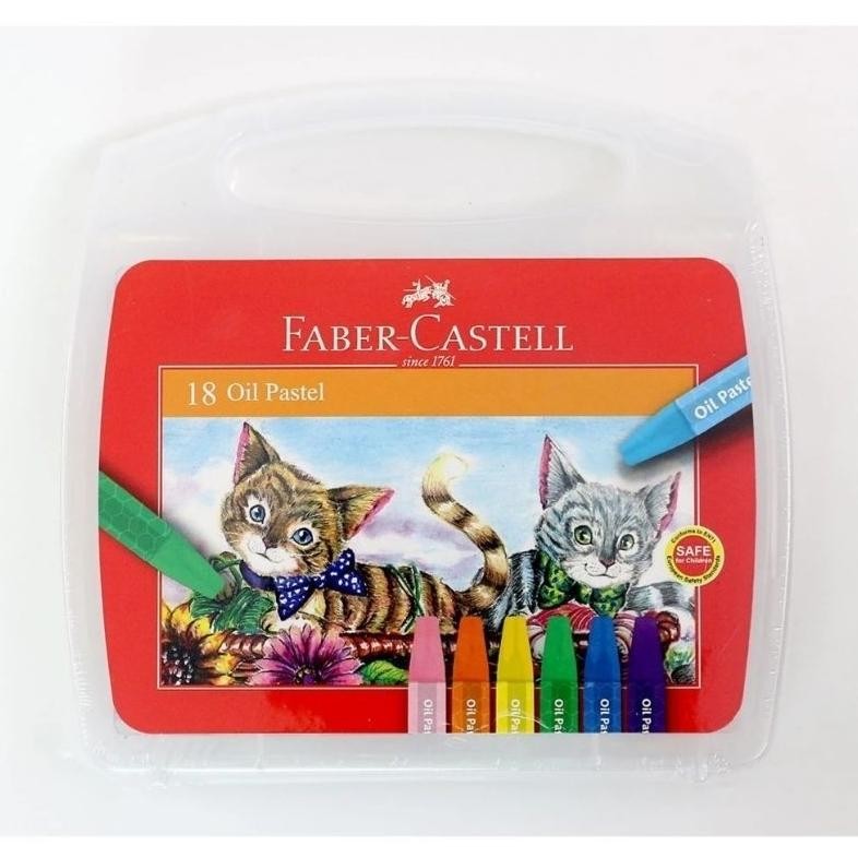 

Crayon Faber Castell 18 Warna (Kemasan Ekonomis) AST