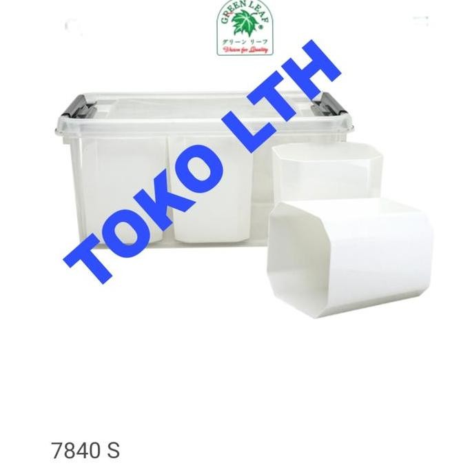 

Terlaris Solaris 7840 S Kotak Box Organizer Serbaguna Wadah Pemisah Green Leaf