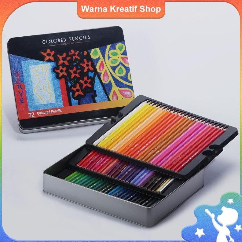 

Pensil Warna Minyak Premium 48/72 Warna Set Lengkap untuk Kreasi Seni AST