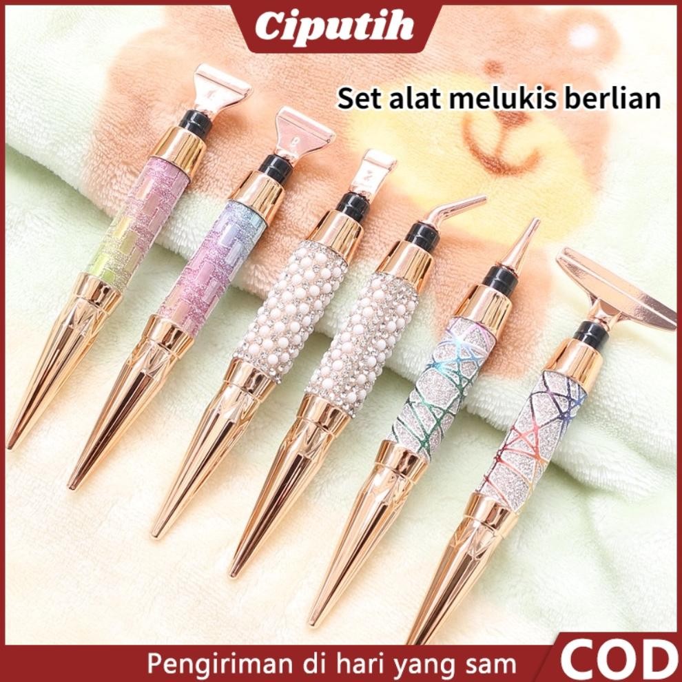 

Diamond Painting Pen 5D Cross Stitch Sparkle Berlian Lukisan Aksesoris AST