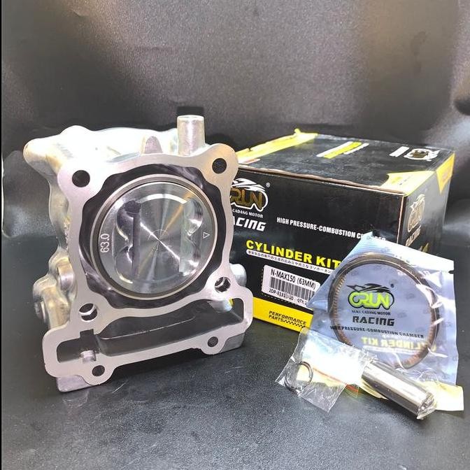 BLOK SEHER MOTOR NMAX,AEROX-155,LEXI-155 KIT 63MM MERK CRUN
