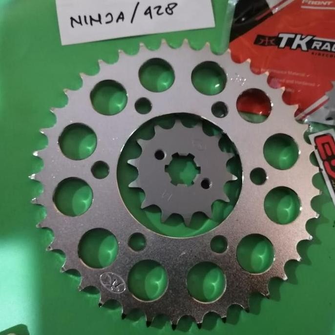 gear FULL SET 428 NINJA TK RACING NINJA150 R RR 2TAK GIR 428H NOT SSS