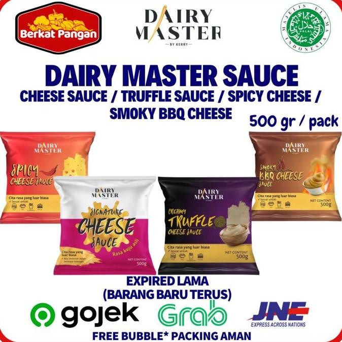 

Terlaris DAIRY MASTER Signature Saus Keju Cheese Sauce 500 gr SALE