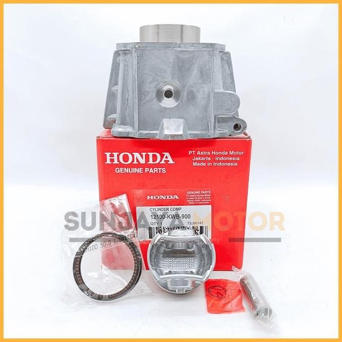 Block Boring Silinder Kualitas Orinal Honda KWB Blok Seher Absolute Revo Blade 110 Revo Fit Ori AHM