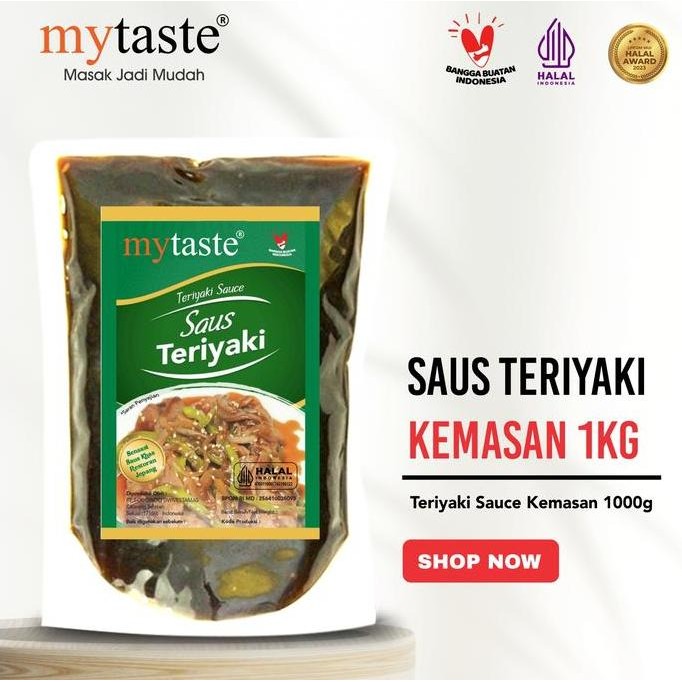 

Terlaris Saus Teriyaki mytaste kemasan 1kg SALE