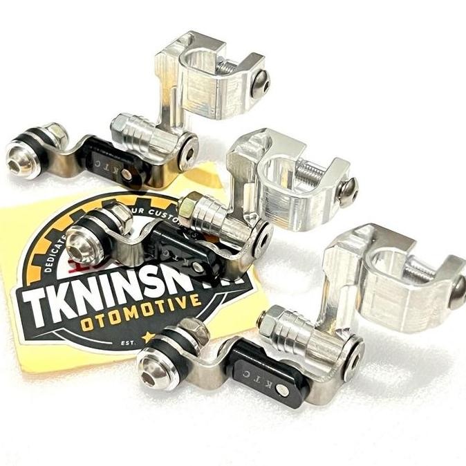 Breket Pegangan Selang Rem Shock Depan KTC Vario BeAT Scoopy Genio