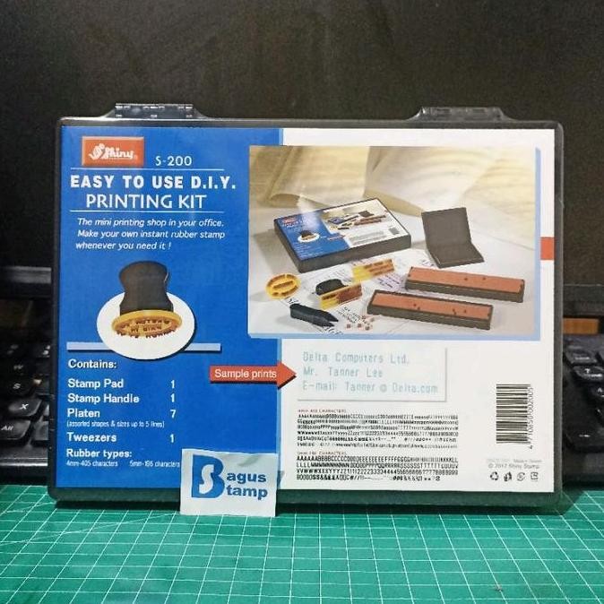 

Terlaris Stempel Bongkar Pasang Shiny S200 S 200 S-200 (Printing Kit) SALE