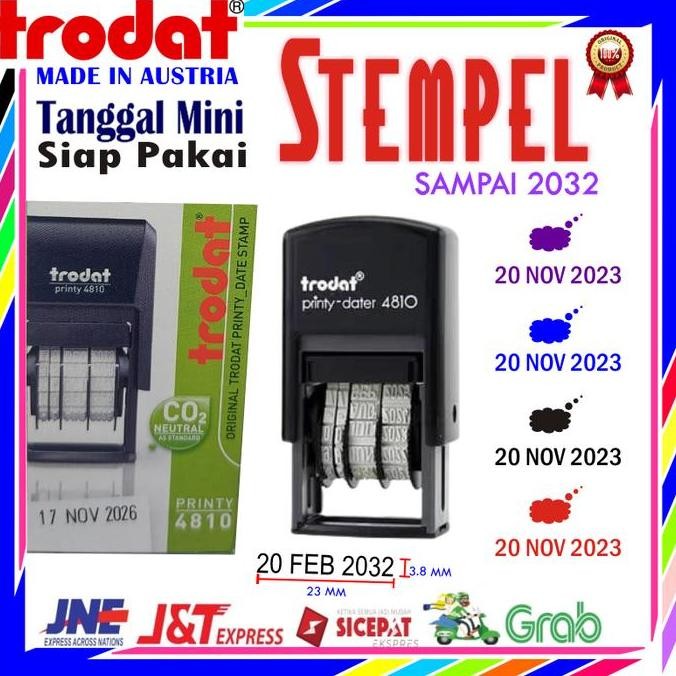 

Terlaris STEMPEL TRODAT 4810 TANGGAL BULAN TAHUN OTOMATIS ANGKA DATE STAMP EXP SALE