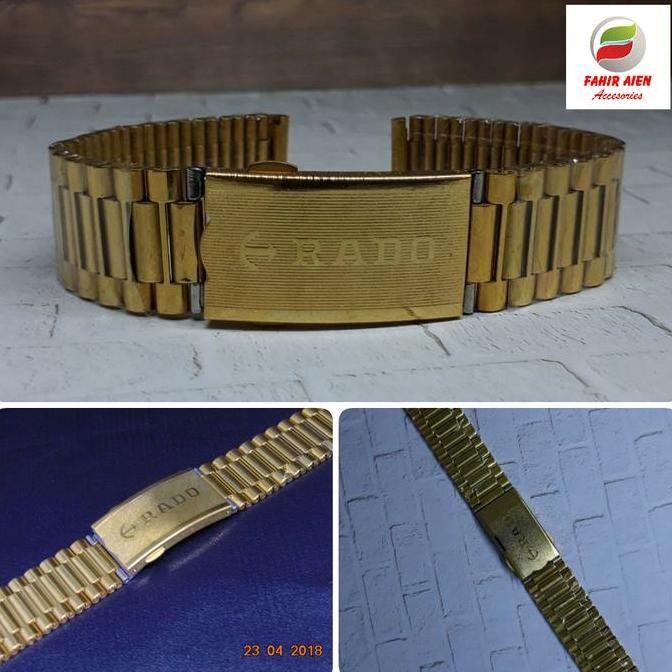 Tersedia TALIJAM RADO DIASTAR/STRAP TALI JAM TANGAN RANTAI STAINLESS STELL RADO