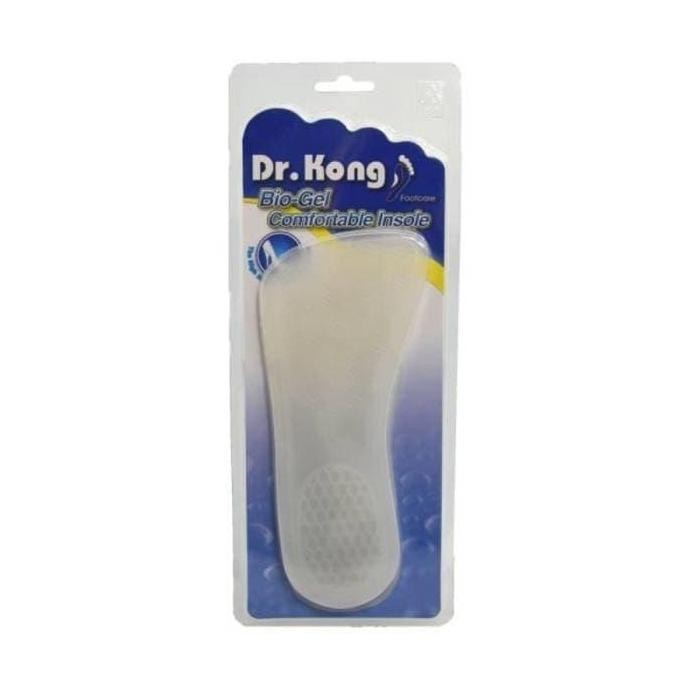 Tersedia Dr.Kong Bio Gel Comfortable Insole Sol Sepatu Bantalan Telapak Kaki