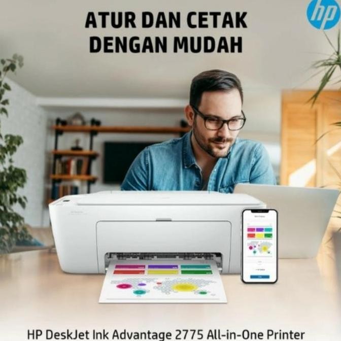 Hp Printer 2775 Print Scan Copy Wifi All In One Wireless Hp2775 New Stok