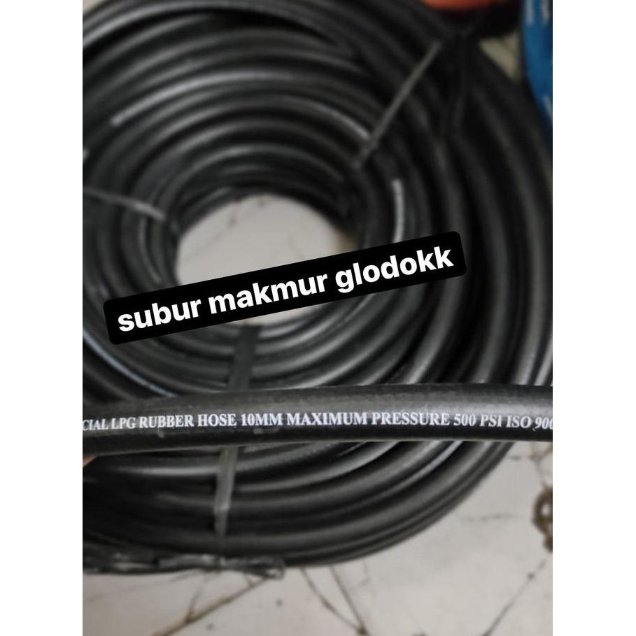Selang Gas / Selang Lpg Dn 10Mm 500 Psi Kualitas Premium 3 Lapis