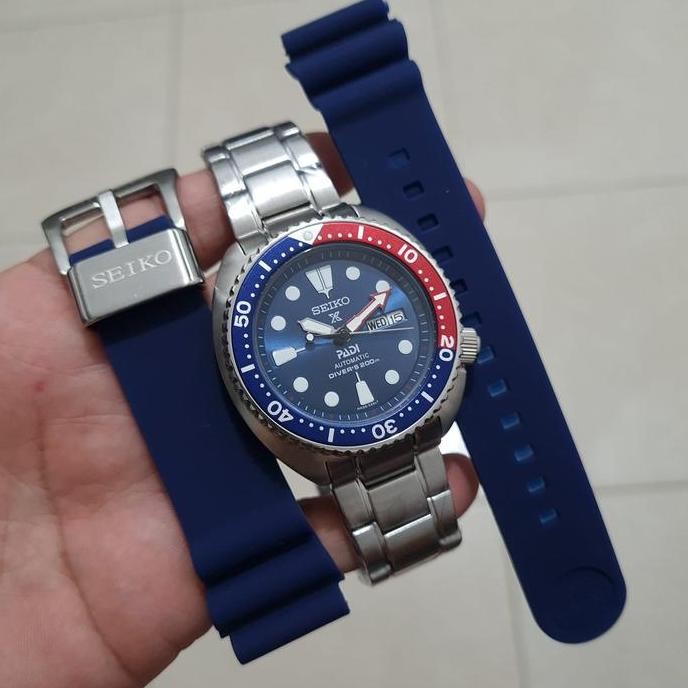 Grosir Jam Tangan Automatic Seiko Prospex Padi Diver Fullset Box & Rubber