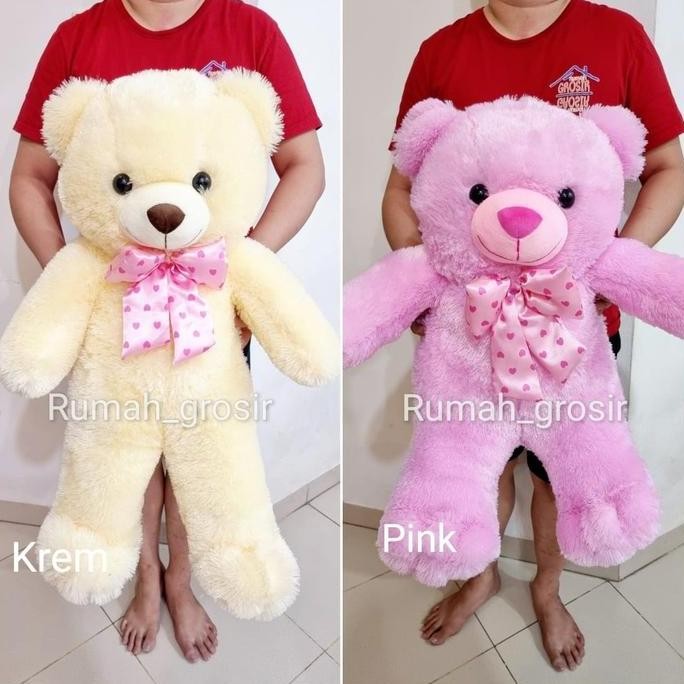 Boneka Beruang Besar Pita Bear Jumbo Boneka Beruang Teddy