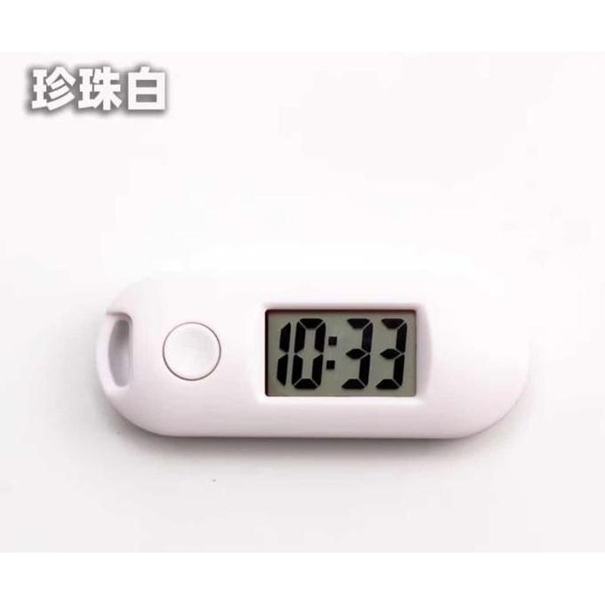 (Allthebest) JAM DIGITAL LCD SAKU PORTABLE - JAM KANTONG GANTUNGAN KUNCI