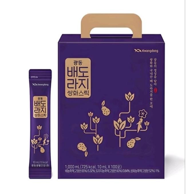 

[10 Sachet] Kwangdong Pear Ssanghwa Stick Korea