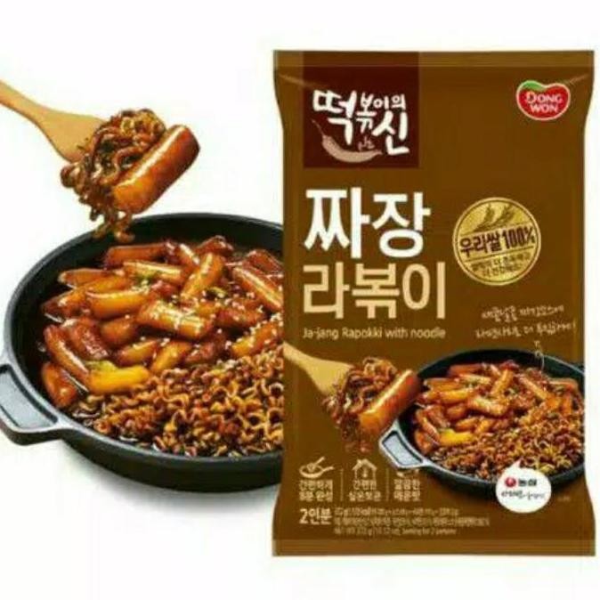 

Dongwon Jjajang Rabokki With Noodle 372 Gr