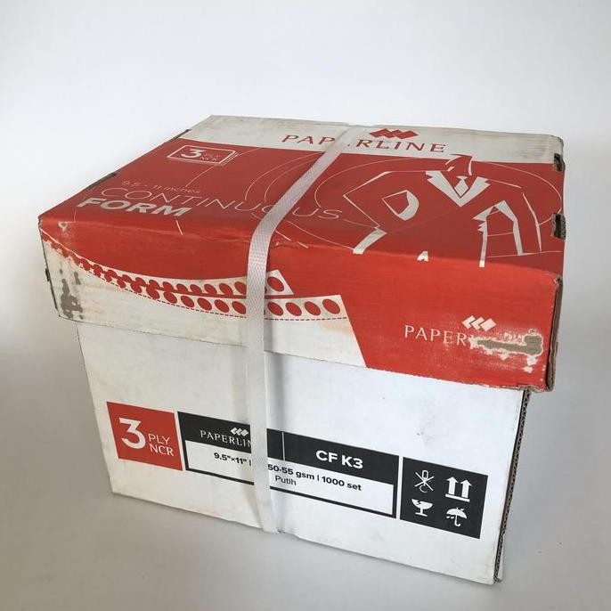 

NEW Continuous Form 3 PLY putih kertas komputer Paperline K3 putih