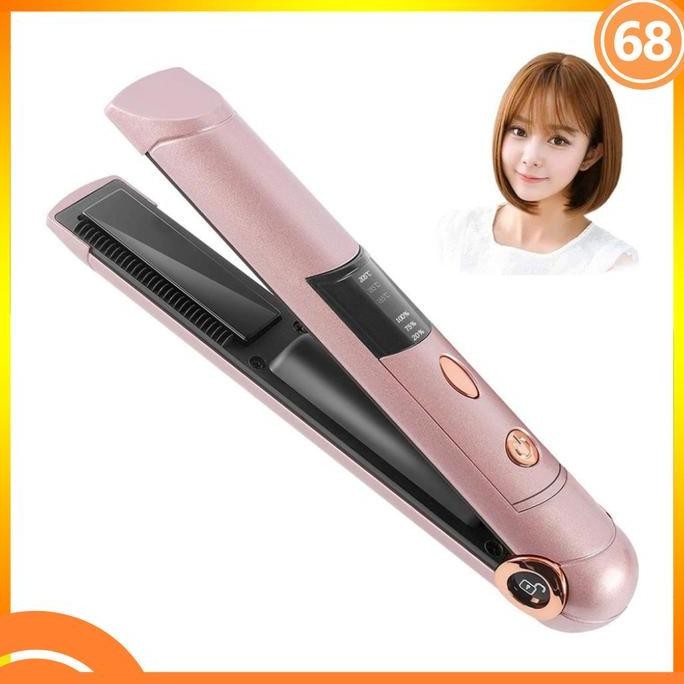 TERMURAH - Catokan Rambut Portable Cordless Hair Straightener